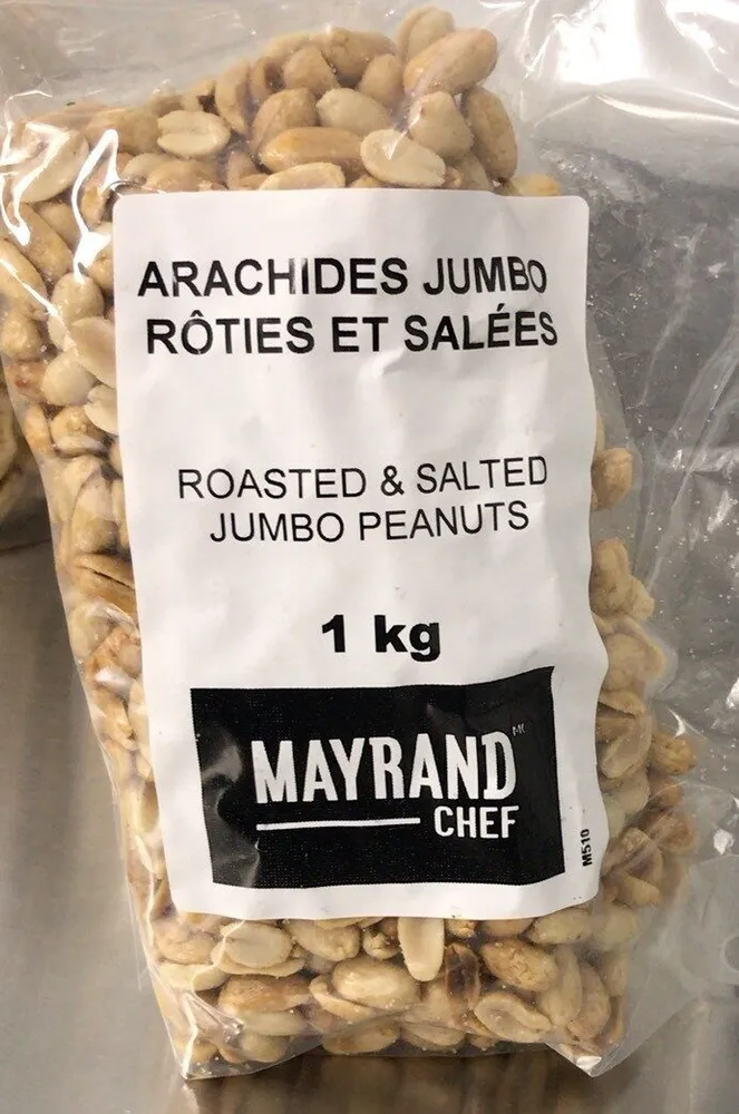 Arachides jumbo rôties et salées