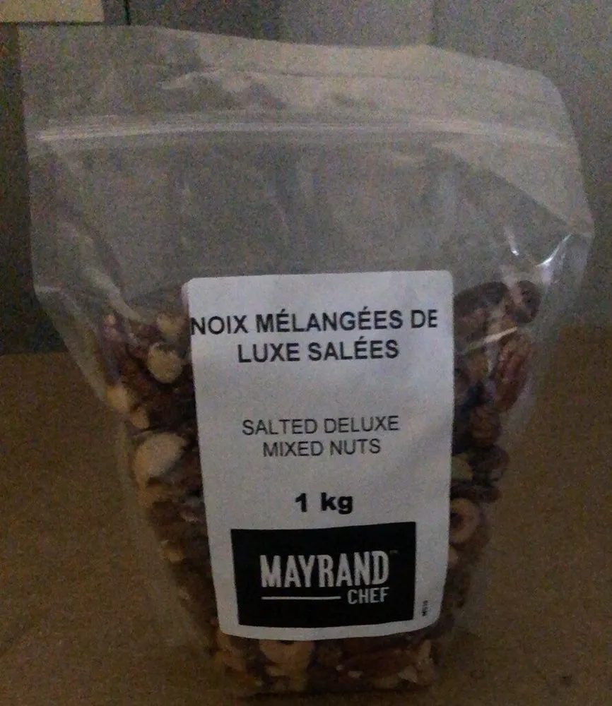 Noix mélangées de luxe salées