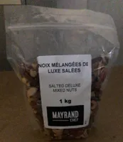 Noix mélangées de luxe salées