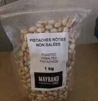 Pistaches rôties non salées