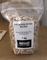 Pistaches rôties salées