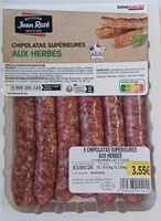 Chipolatas supérieures aux herbes
