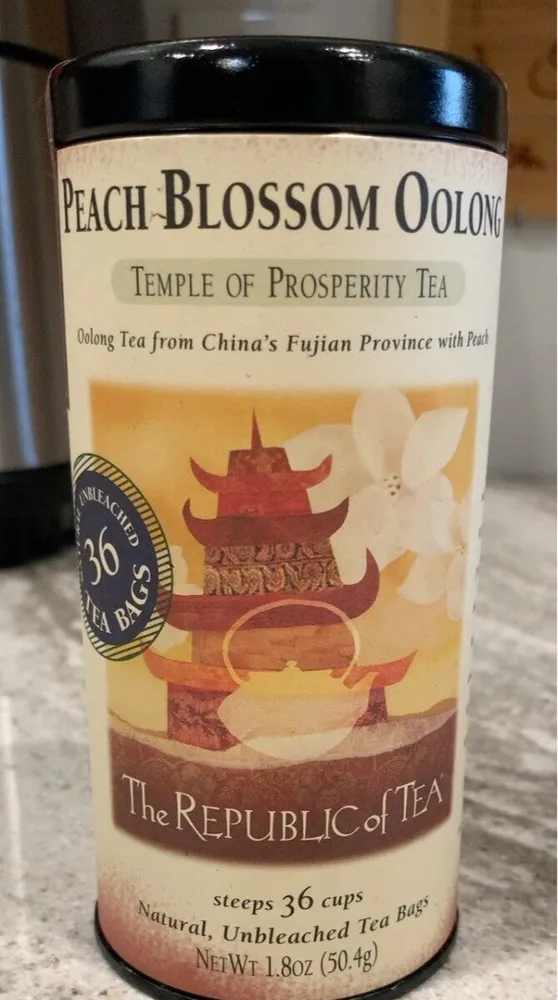 Peach blossom oolong