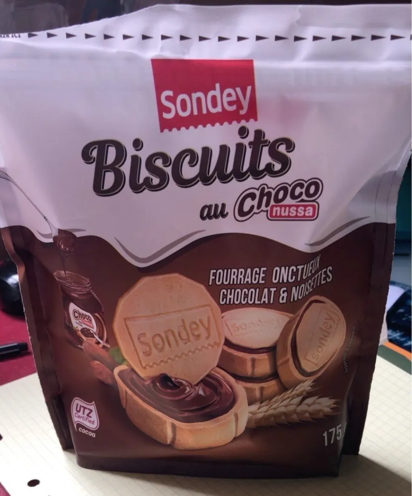 Biscuits au Choco nussa