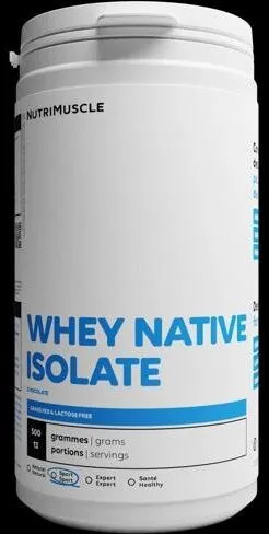 Whey native isolate chocolat