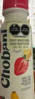 Chobani Yogurt Griego Bebible Core Fresa Platano