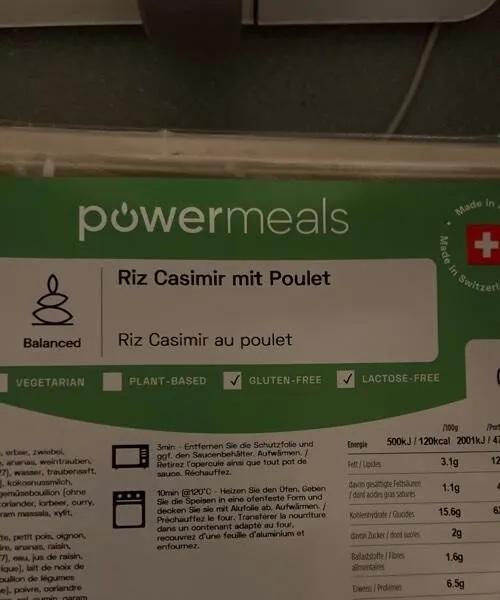 Riz casimir poulet