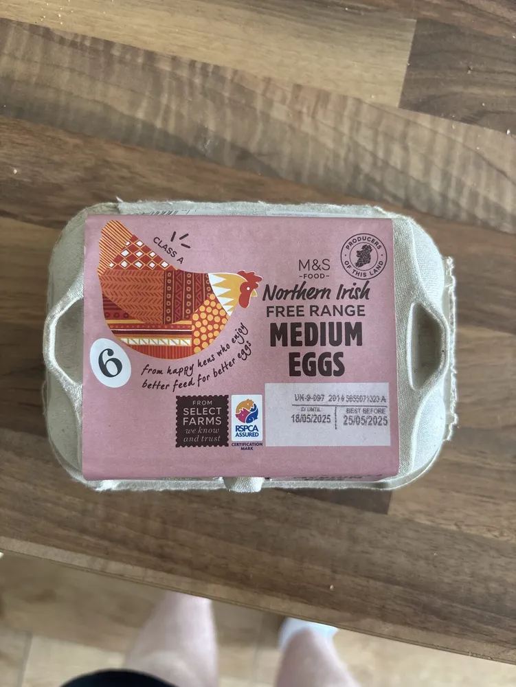 Free Range Medium Eggs