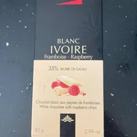 Chocolat blanc ivoire