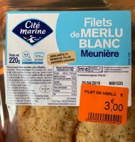 Filet de merlu blanc meunière