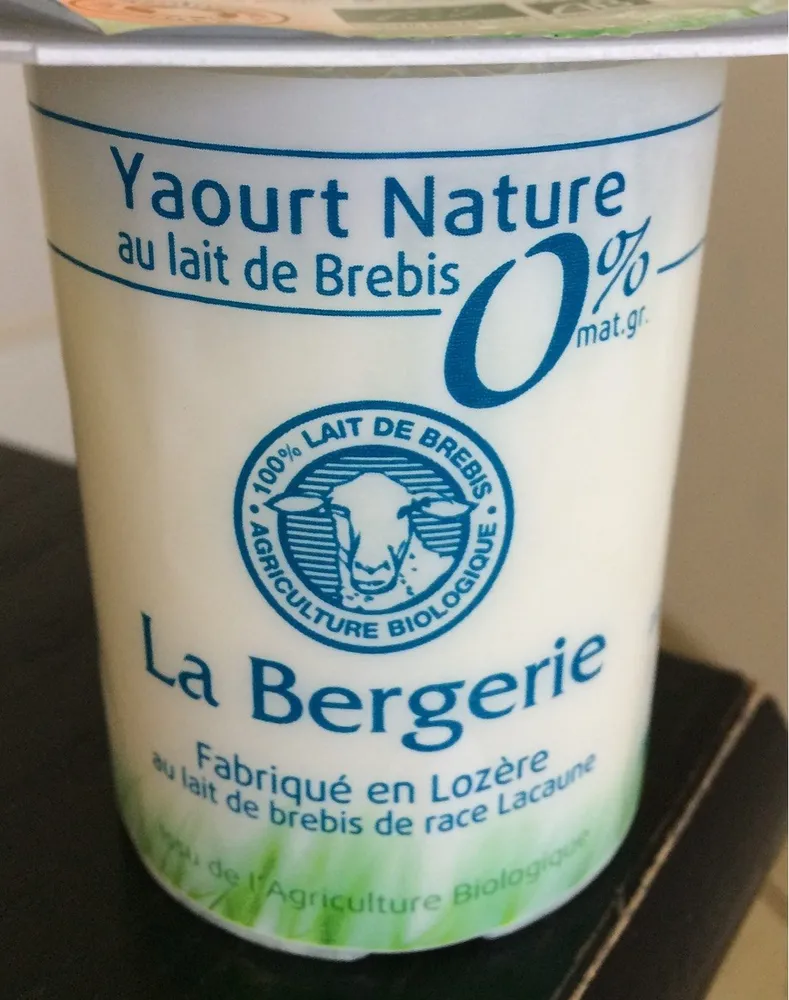 Yaourt nature brebis