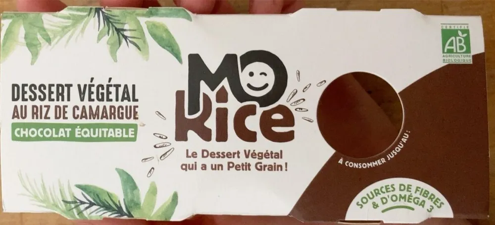 Dessert vegetal au riz de camargue
