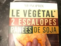 Escalopes panées de soja