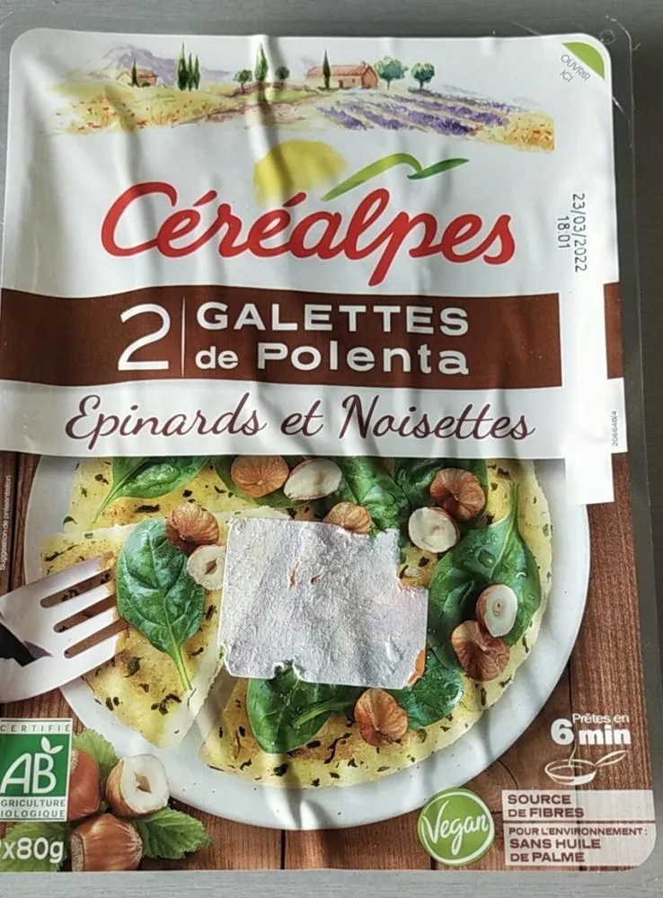 Galettes de polenta