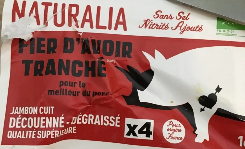 Jambon cuit decouenné