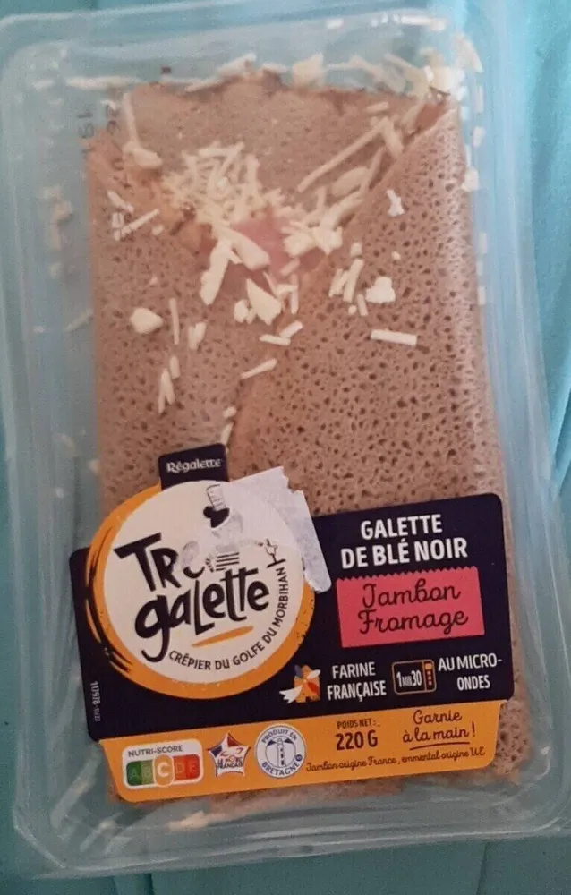Galette de blé noir Jambon Fromage