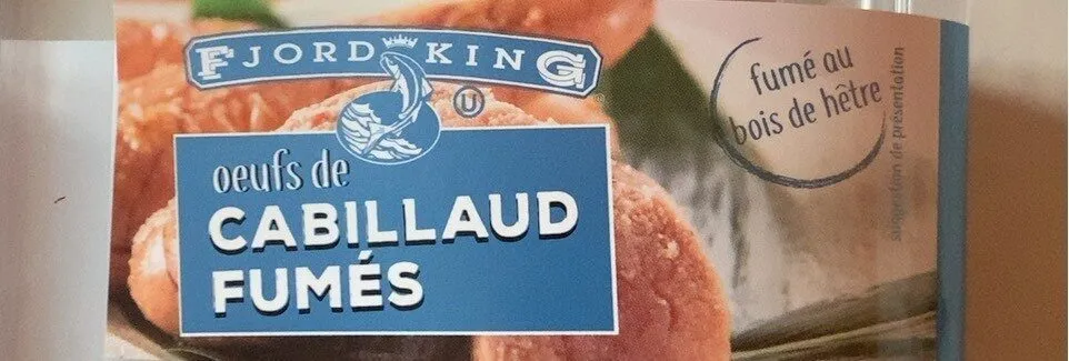 Oeufs de cabillaud fumés