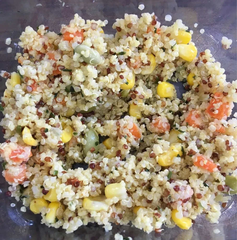 Salade de Quinoa aux légumes
