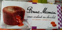 Cœur coulant au chocolat - au caramel-beurre salé