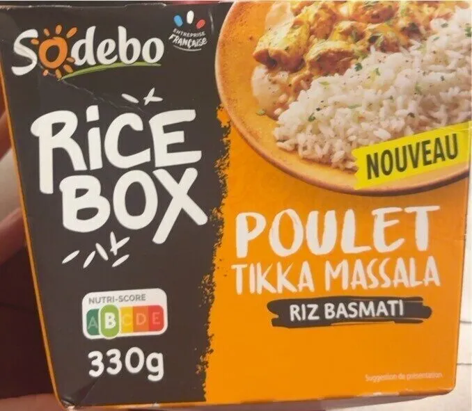 Rice box Tikka massala