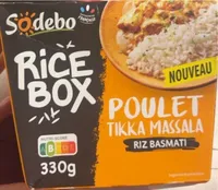 Rice box Tikka massala