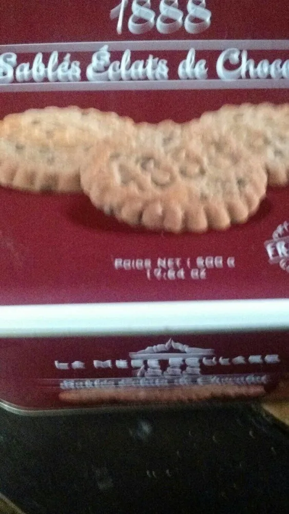 Sablés éclats de chocolat