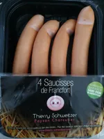 4 Saucisses de Francfort