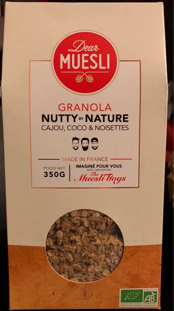Granola Nutty by nature