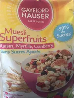 Muesli superfruit