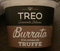 Burrata a la creme de truffe