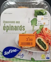 Chaussons aux épinards