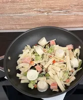 Tagliatelle mit Lachs