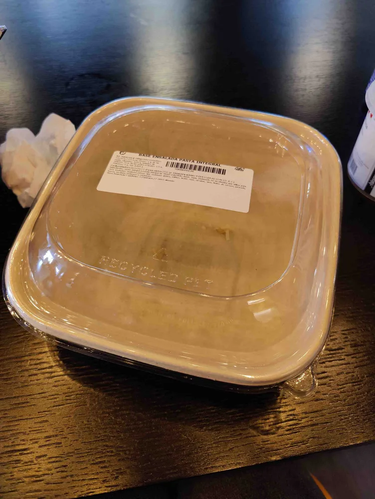 Ensalada de pasta integral