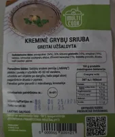 Kreminė Grybų Sriuba