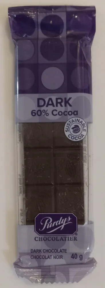 60% Cocoa Dark Chocolate