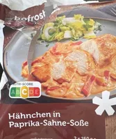 Hähnchen in Paprika-Sahne-Soße