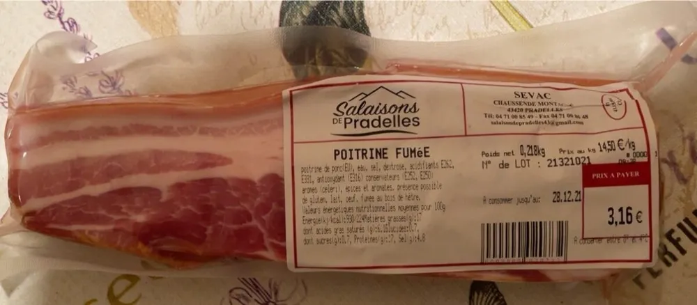 Poitrine fumée
