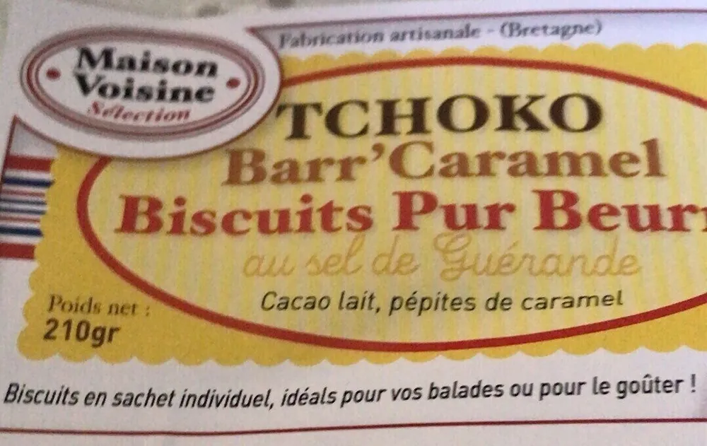 Tchoko barr’caramel biscuits pur beurre