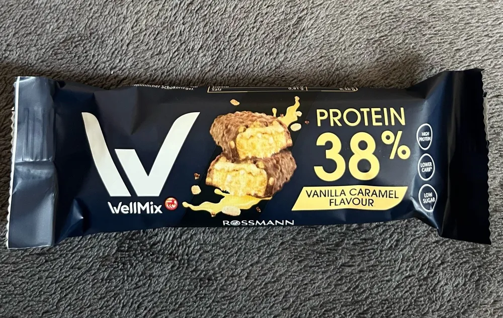 WellMix Protein 38% Vanilla Caramel Flavour