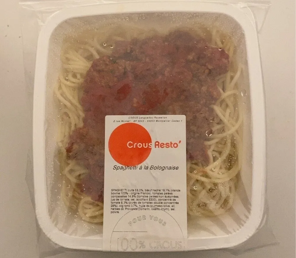 Spaghetti à la bolognaise