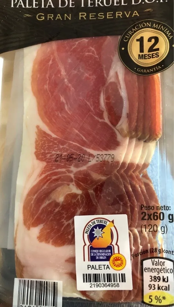 Paleta Teruel D.O.P.