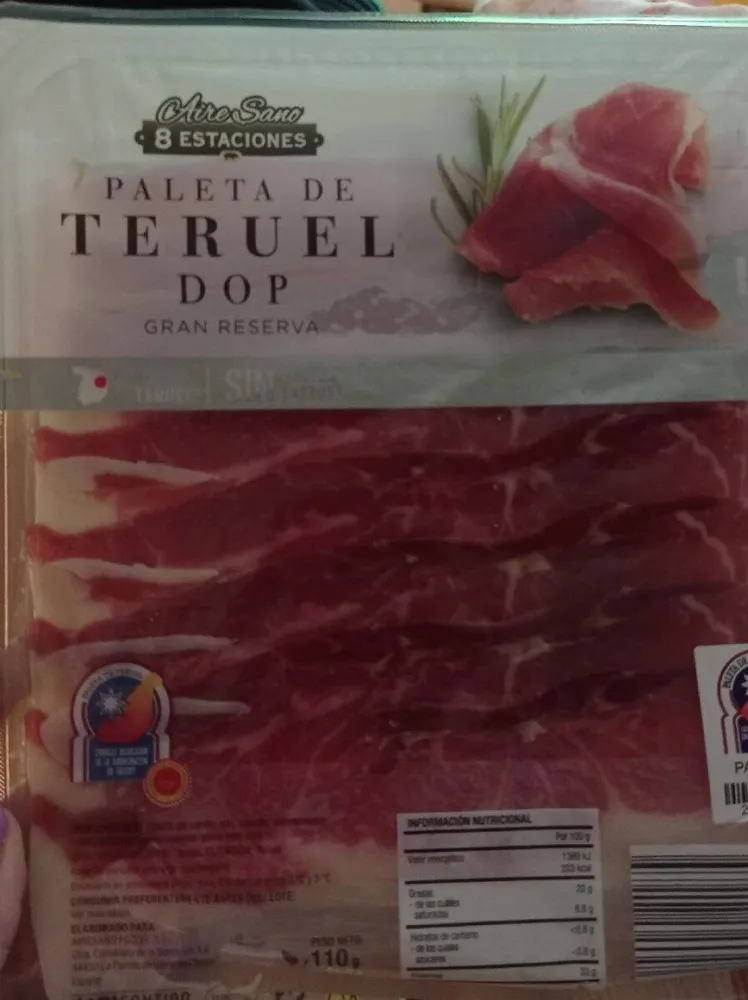 Paleta de Teruel dop