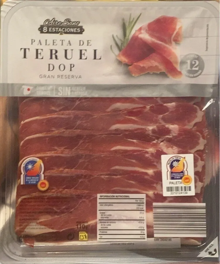 Paleta de Teruel DOP Gran Reserva