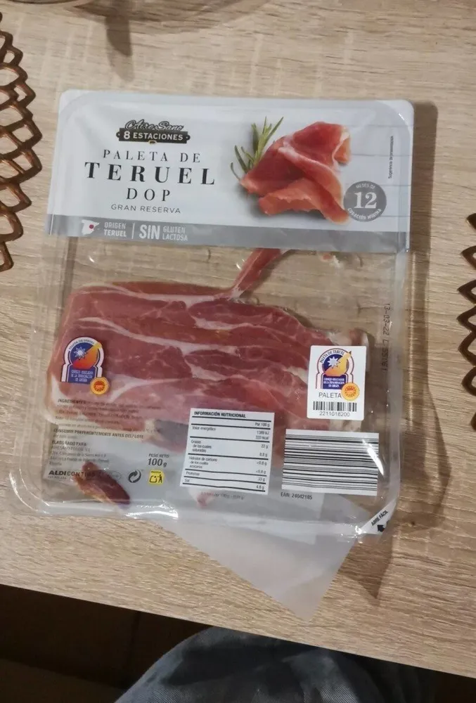 Paleta de Teruel dop Gran reserva