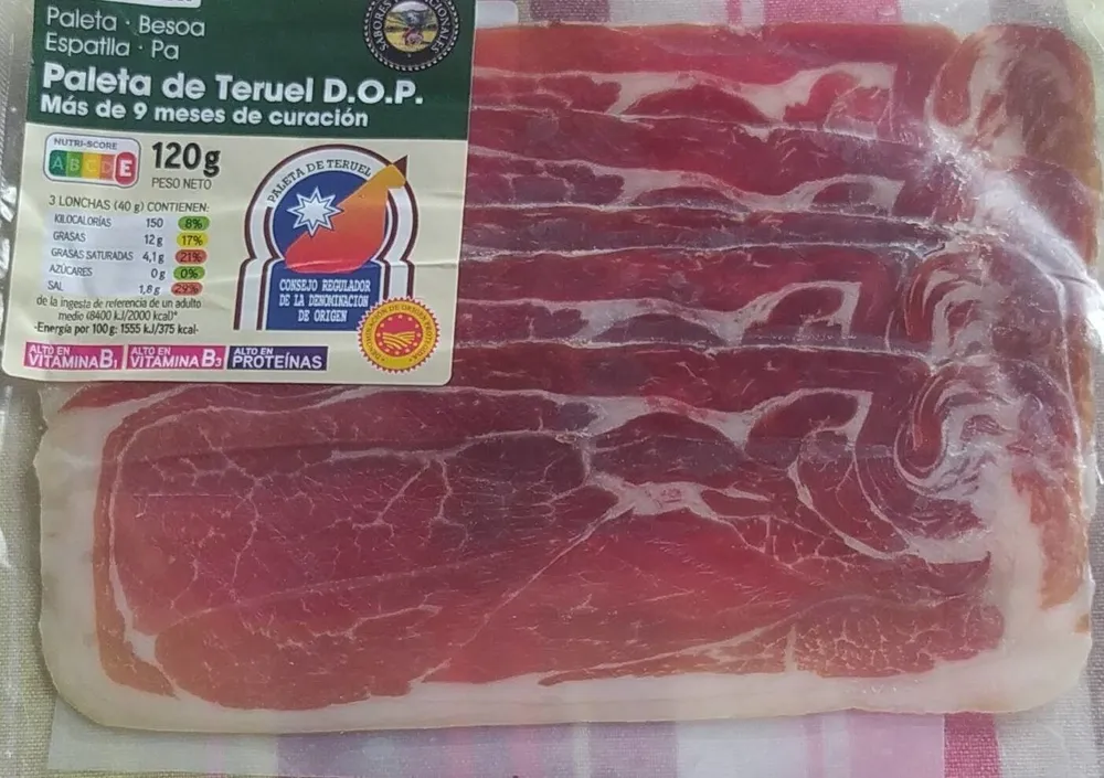 Paleta de Teruel DOP