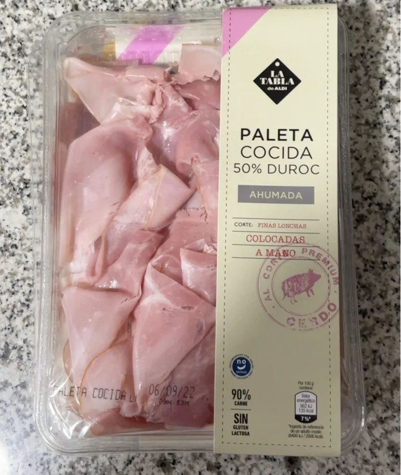 Paleta cocida 50% duroc