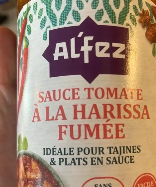 Sauce tomate à la harissa fumée