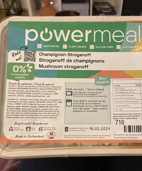 Champignon stroganoff