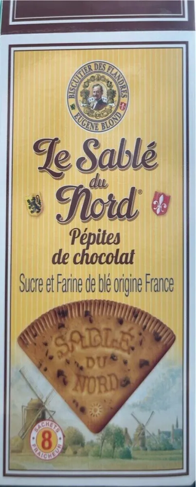 Le Sablé du Nord Pépites de chocolat