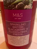 Sparkling british blackberry & elderflower presse